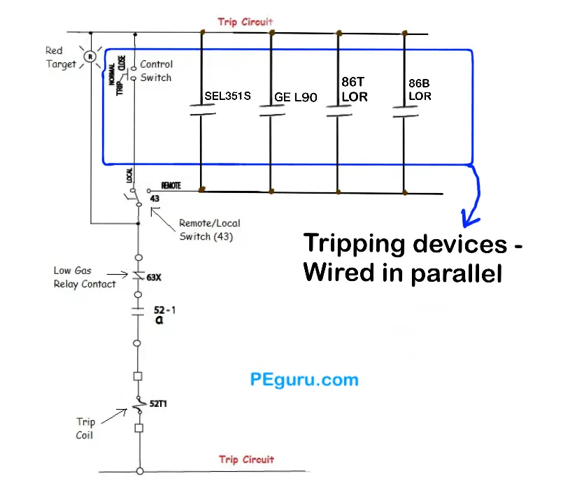 Circuit Breaker Schematic